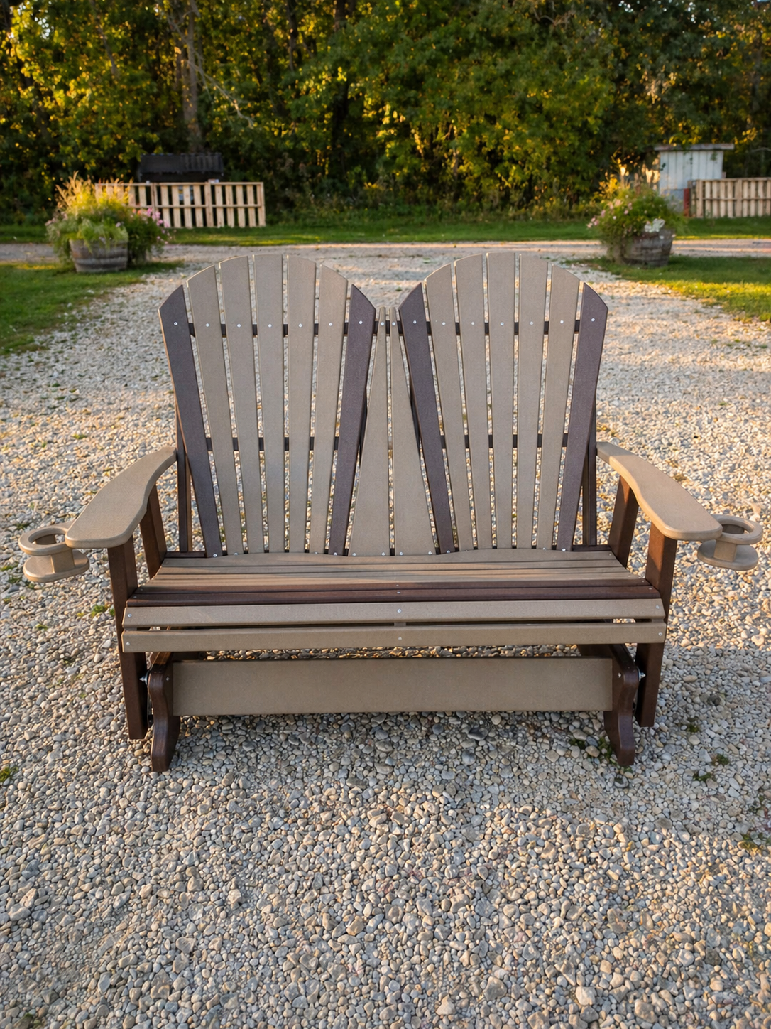 Counter Height Swivel Glider